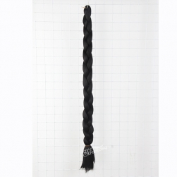 Long black synthetic hair braid for black women
