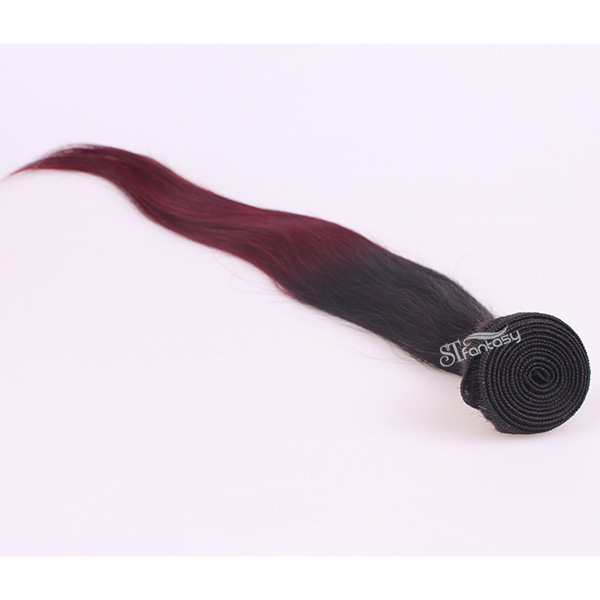 Straight human hair omber hair extension wholesale