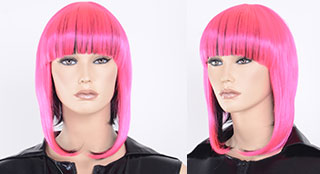 China wig manufacturers selling some of the pink wig