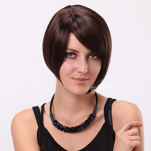 Japanese Synthetic Hair wigs for black women from china wigs supplier