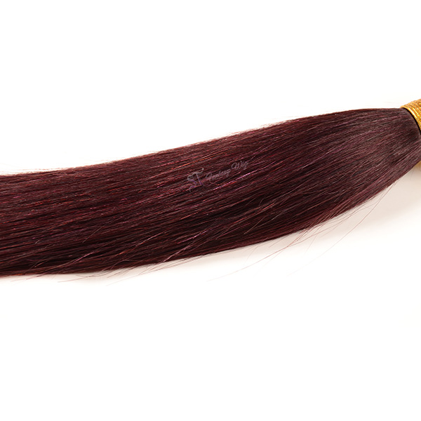 Guangzhou hair weft vendor wholesale silky straight Chinese remy human hair weft