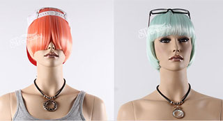 Summer mannequin wig, high-end clothing for wigs