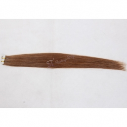 Guangzhou hair factory wholesale 18 to 28 inch 7a russian hair tape hair extensions