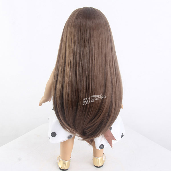 Beautifual Orange Blythe Doll Hair Synthetic Cheap Doll Wig Hair Wig For Doll