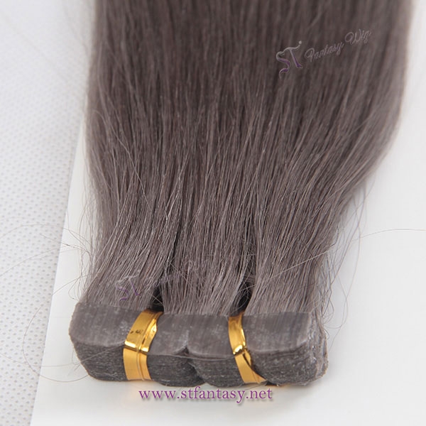 ST top quality skin tape hair extensions gray hair suppliers china