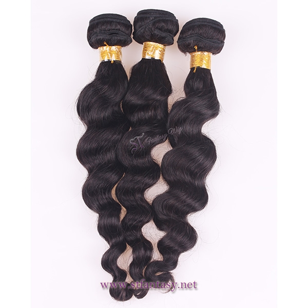 Alibaba China supplier wholesale 6A black brazilian italian weave virgin human hair extension