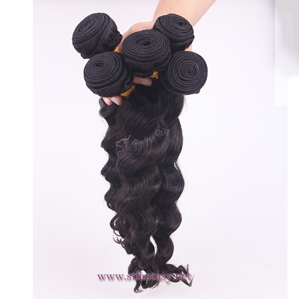 Alibaba China supplier wholesale 6A black brazilian italian weave virgin human hair extension