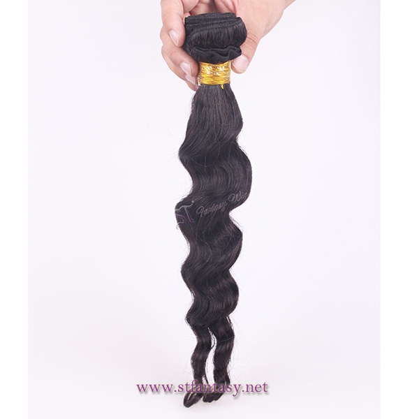 Alibaba China supplier wholesale 6A black brazilian italian weave virgin human hair extension