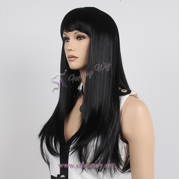 Guangzhou long black wig factory wholesale wave and wigs for women