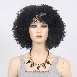ST wig company wholesale kinky curly natural looking afro wigs costumes