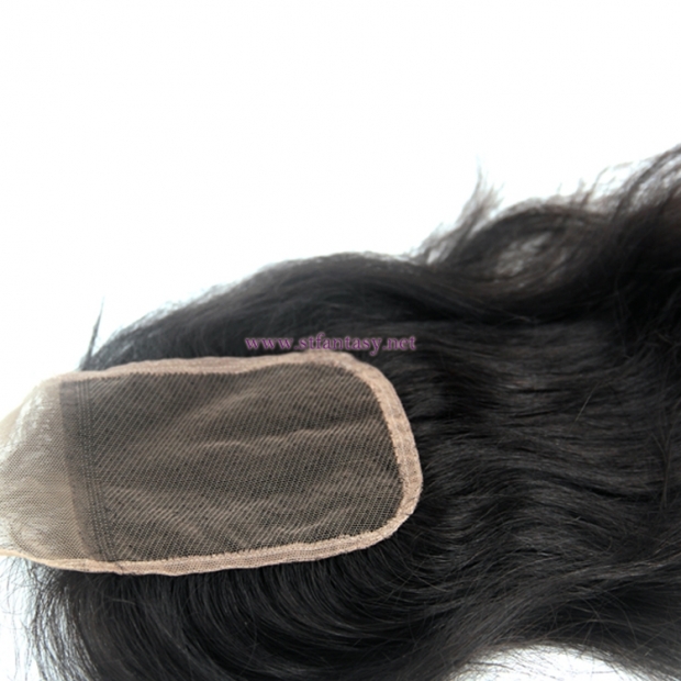 Guangzhou Fantasywig 12inch 100% Virgin Remy Brazil Human Hair 4*4 Lace Closure Toupee For Black Women And Men