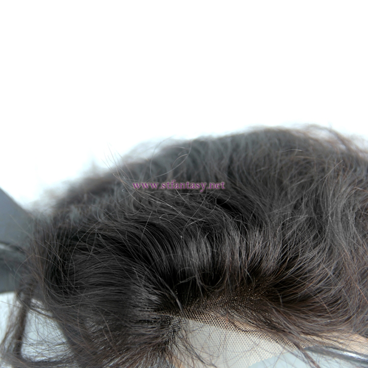 Guangzhou Fantasywig 12inch 100% Virgin Remy Brazil Human Hair 4*4 Lace Closure Toupee For Black Women And Men