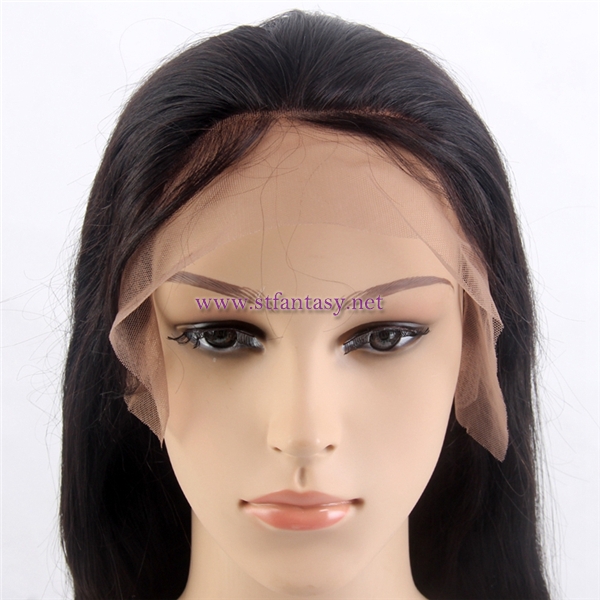 Virgin Hair Manufacture Silky Straight 100% High Quality Brazilian Full Lace Wig With Wholesale Price