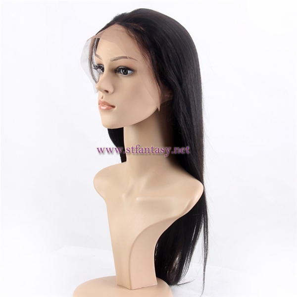Virgin Hair Manufacture Silky Straight 100% High Quality Brazilian Full Lace Wig With Wholesale Price