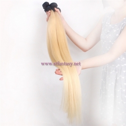 Order Hair From China 28inch 30inch Extra Long 613# Blonde 100% Human Hair Silky Straight Human Hair Extension