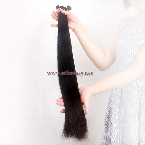 Top Quality 100% Human Hair Product In China I Tip Extensions For Black Women