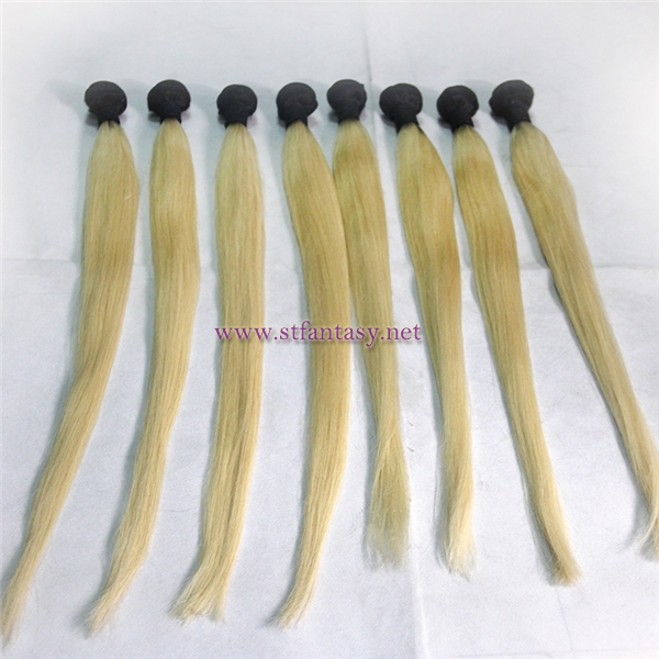 Order Hair From China 28inch 30inch Extra Long 613# Blonde 100% Human Hair Silky Straight Human Hair Extension