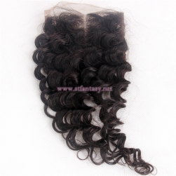 Wholesale Human Track Hair Distributors 100% Virgin Remy Human Hair 4x4 10