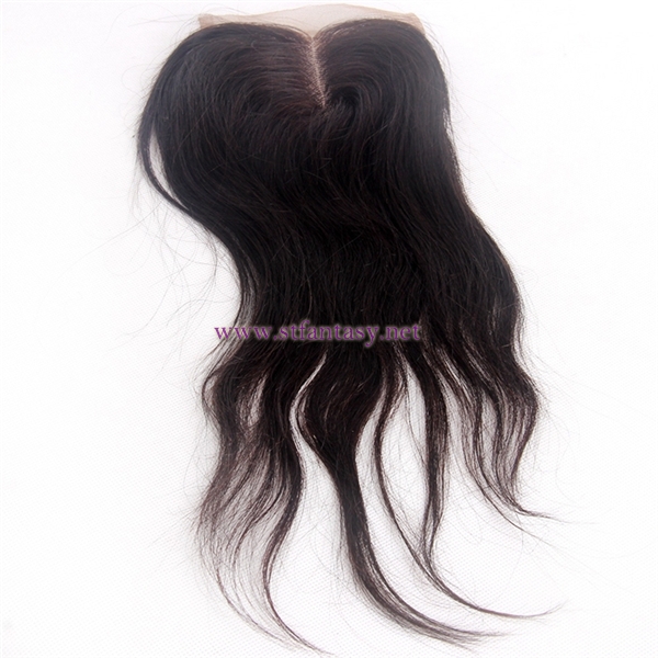 Wholesale Hair Package Deals 100% Virgin Human Hair 4x4 10" Straight Natural Lace Frontal Closure