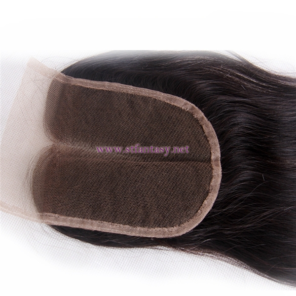 Wholesale Hair Package Deals 100% Virgin Human Hair 4x4 10" Straight Natural Lace Frontal Closure
