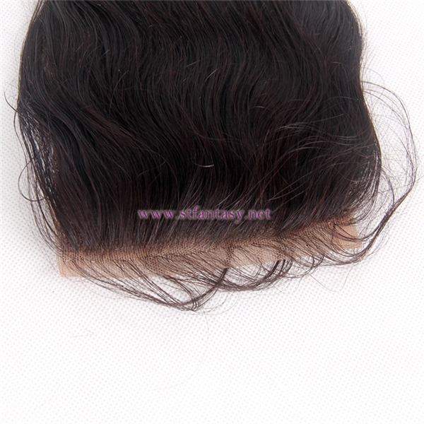 Unites States Human Wholesale Hair Virgin Brazilian Hair 4x4 12" Body Weave Lace Frontal Closures