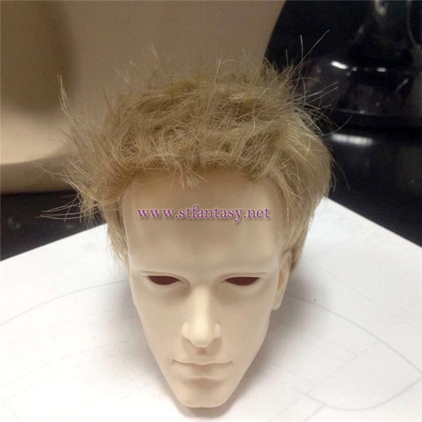 Small Size Golden Lovely Boy Doll Synthetic Hair Quality Wig Wholesale Australia