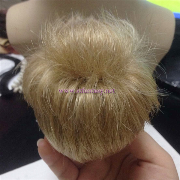 Small Size Golden Lovely Boy Doll Synthetic Hair Quality Wig Wholesale Australia