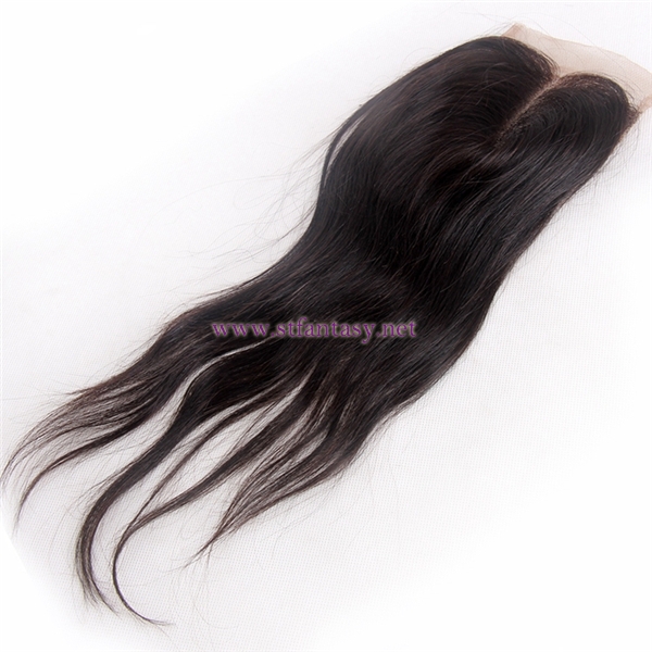 Wholesale Hair Package Deals 100% Virgin Human Hair 4x4 10" Straight Natural Lace Frontal Closure