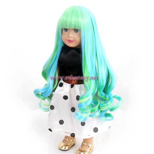 China Professional Doll Wig Manufacturer Doll Wig Size 10-11 For 18inch Ameircan Girl Doll