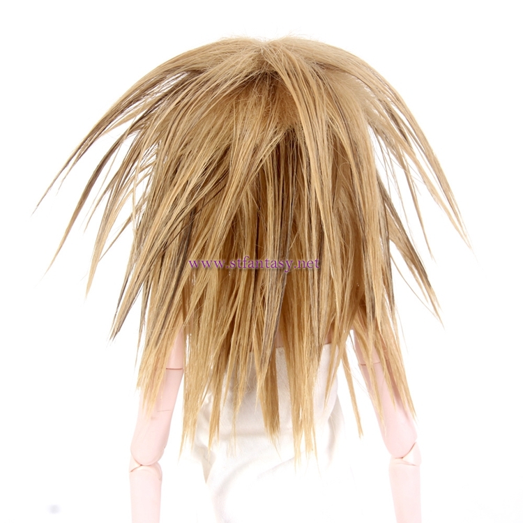 Professional European-Style Wig Supplier Funny Long Straight Blonde Hair Wig For BJD Or SD Dolls