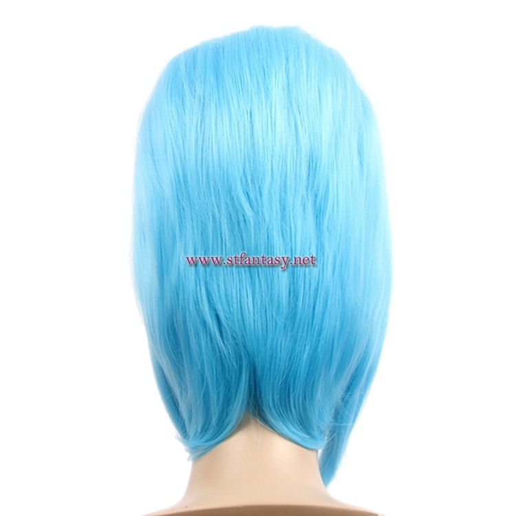 Cheap Wigs Wholesale Blue Synthetic Hair Beehive Wig For Party