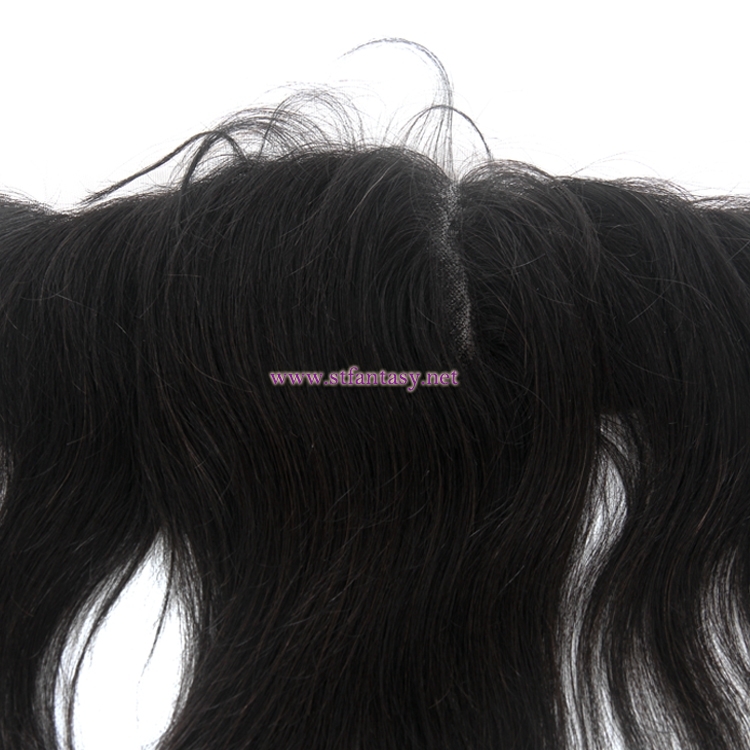 China Human Hair Toupee Factory Wholesale 13x4 Natural Lace Frontal Black Straight Hair Toupee