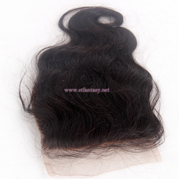 China Human Hair Extensions Suppliers 4x4 Body Wave Natural Color Lace Closure Hair Toupee
