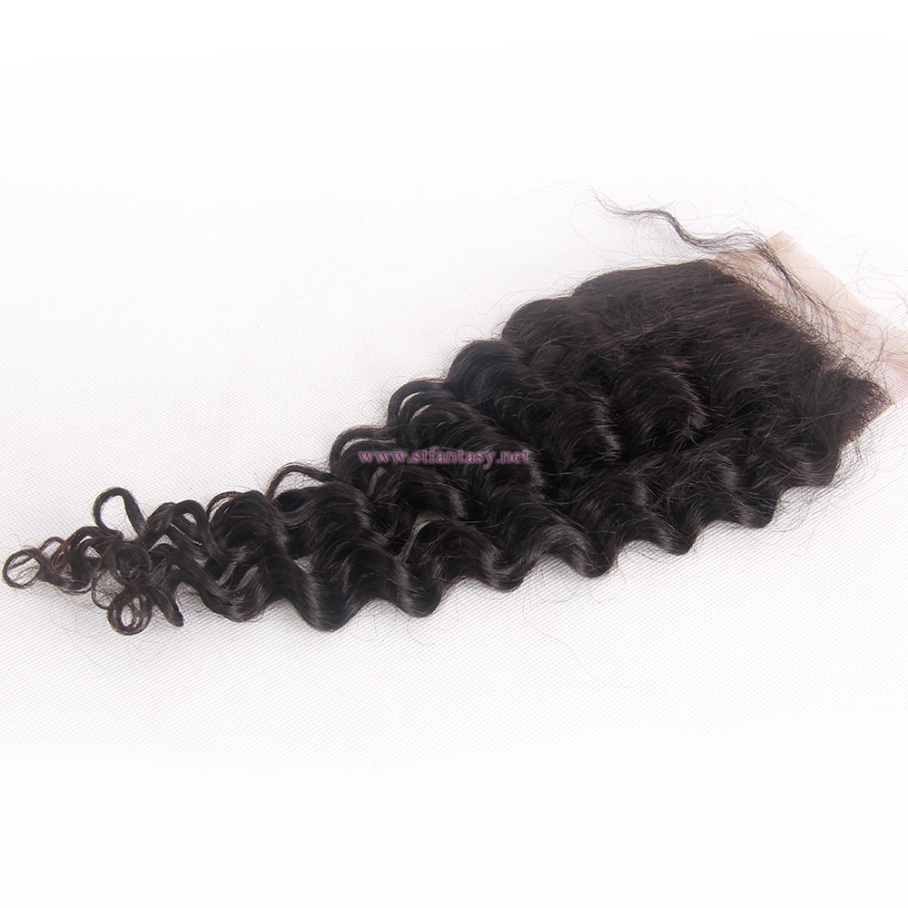 Manufacturers Of Hair Extensions In China 4x4 Deep Curly Lace Closure Hair Toupee For Sale