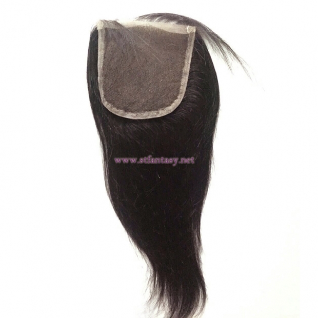 China 7a Grade Hair Wholesale For Sale 4x4 Lace Closure Silky Straight Wave Hair Toupee