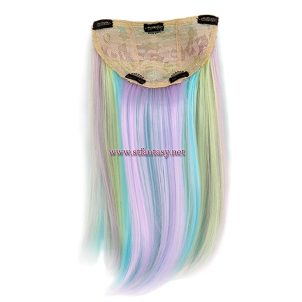 Fantasywig Wholesale American Girl Doll Wig Synthetic Hair Extensions Clip Hair Welf For Dolls