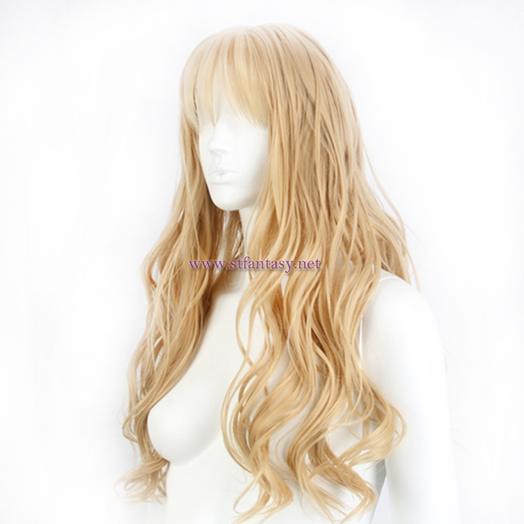 China Good Quality Wigs Wholesale Long Curly Blonde Hair Wigs For Womens Online