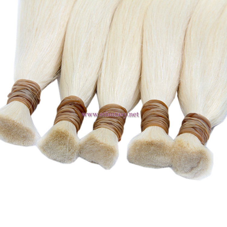 China Hair Bulk Manufacturers Long Straight 613 Blonde Hair Wig Brazilian Hair Extensions Wholesale