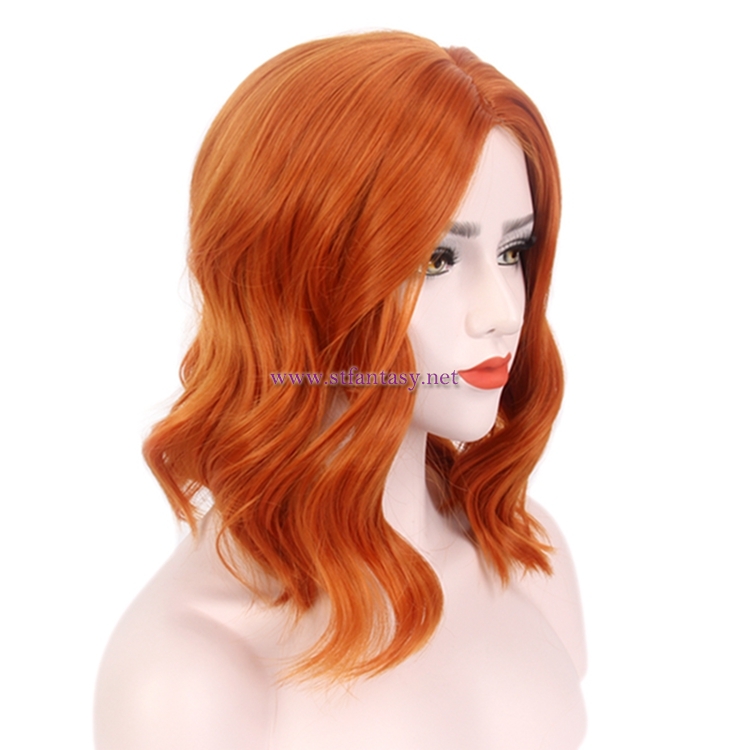 Stfantasy Wholesale 16 Inch Fashion Carrot Red Curly Hair Wig For Women