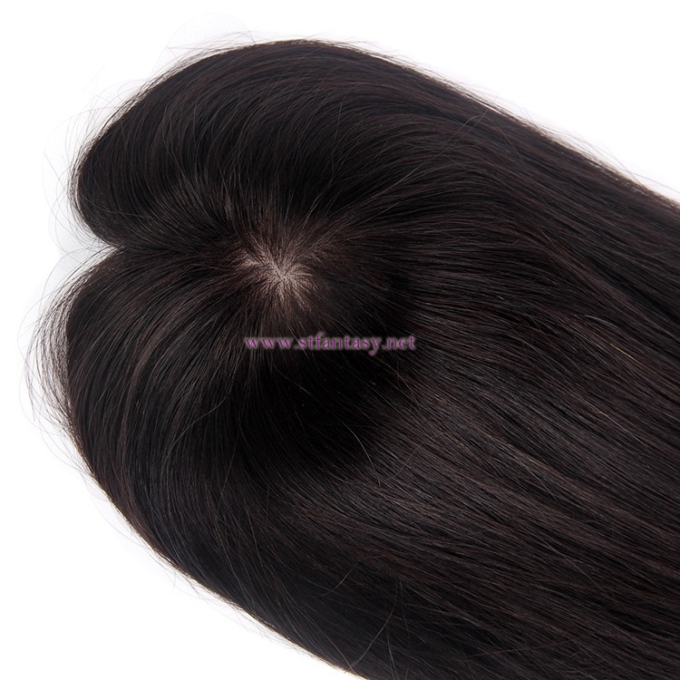 Women Bald Wig -6x4 Quality 22" Straight Toupee Manufacturer China