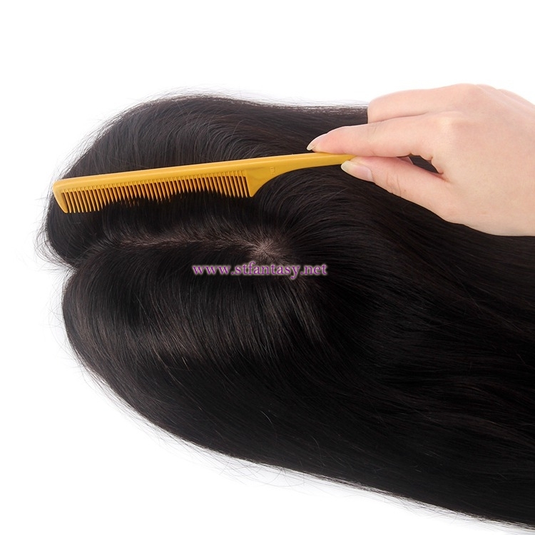 Hairpieces Supplier- Wholesale 7x5 Lace Closure Long Straight Women Toupee