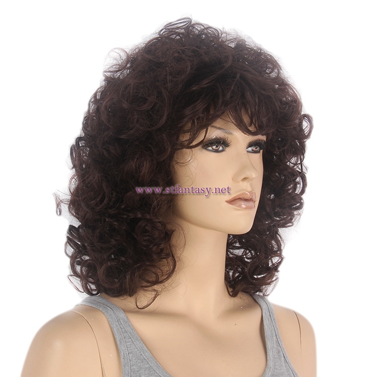 Synthetic Wig in Guangzhou- Sexy 15" Afro Wig for Black Women Manufacturer