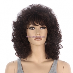 Synthetic Wig in Guangzhou- Sexy 15" Afro Wig for Black Women Manufacturer