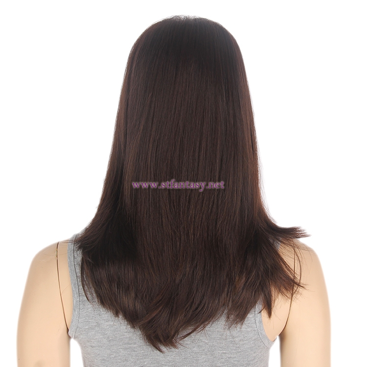 China  Wig Supplier-Wholesale 16" Straight Simple Style Wig Manufacturer