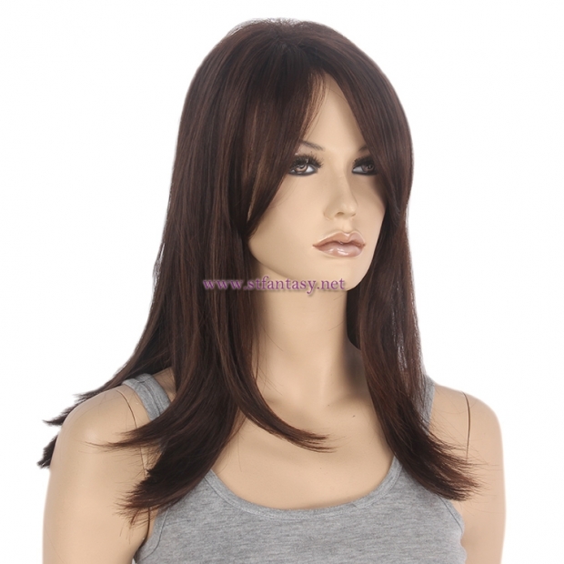 China  Wig Supplier-Wholesale 16" Straight Simple Style Wig Manufacturer