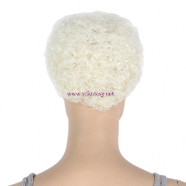 Fantasy Wig- 2 inch Cream Color Mannequin Wig Factory