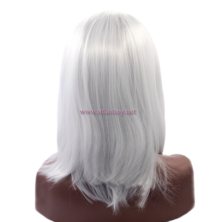 Cheap synthetic lace front wigs- Gray  Bob Wig vendor