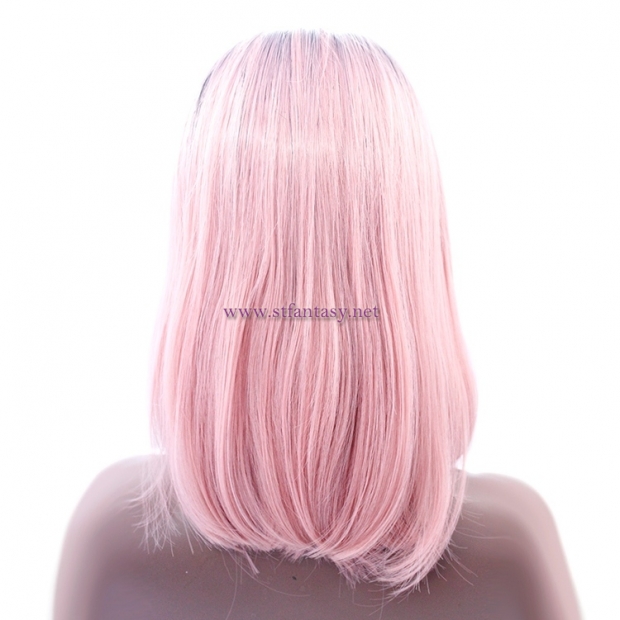 Pink Ombre Wig- Cheap Synthetic Lace Front Wig from Guangzhou Fantasy Wig