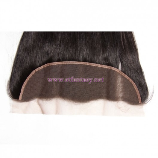 ST Fantasy Lace Frontal Closure with 4Bundles Hair Indian Straight Natural Color