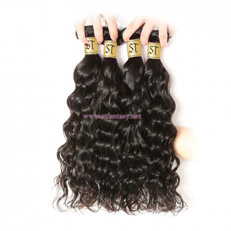 ST Fantasy 3BundlesLot Peruvian Natural Wave Human Hair Bundles